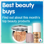 Best beauty buys. Find out about this month's top beauty products.